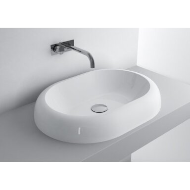Akmens masės pastatomas praustuvas Blu CIOTTOLO OVAL 600 IŠPARDAVIMAS