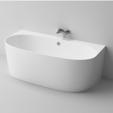 Ванна из литого мрамора Blu NOVA 1600, С переливом Ванна из литого мрамора Blu NOVA 1600, С переливом