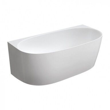 Ванна из литого мрамора Blu NOVA Slim 1580 Ванна из литого мрамора Blu NOVA Slim 1580