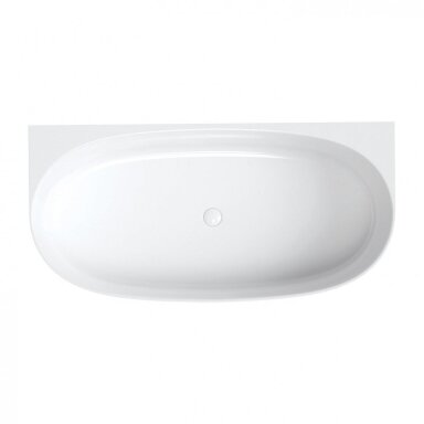 Ванна из литого мрамора Blu NOVA Slim 1580 Ванна из литого мрамора Blu NOVA Slim 1580