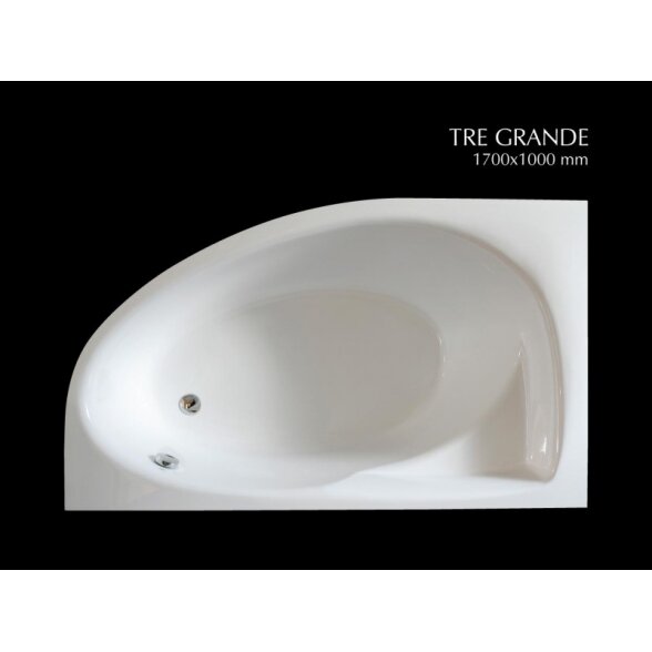 Akmens masės vonia PAA TRE GRANDE 170x100 1