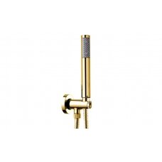 Aukso spalvos dušo galvutė su laikikliu Bossini C12 — ZEN