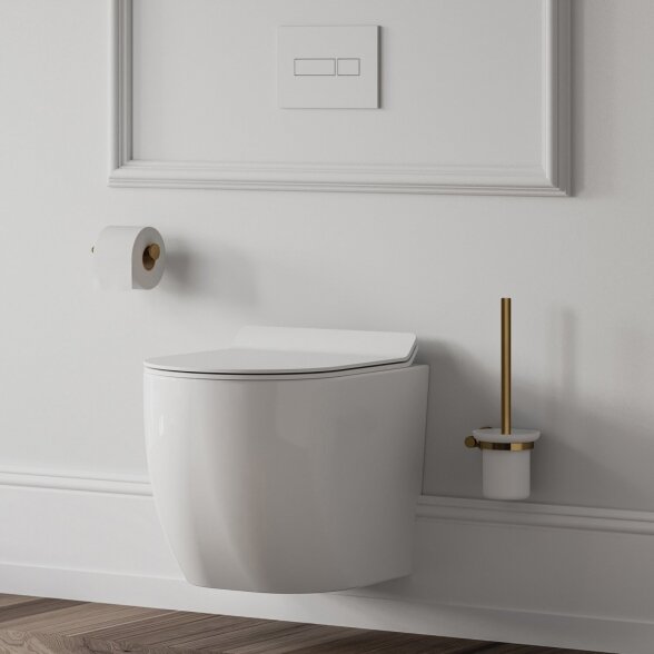 Ершик WC золотого цвета OMNIRES MODERN PROJECT 1 Ершик WC золотого цвета OMNIRES MODERN PROJECT 1