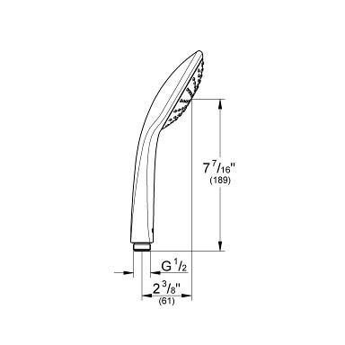 Dušo galvutė Grohe Euphoria Mono 110 Dušo galvutė Grohe Euphoria Mono 110