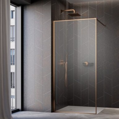 Открытая душевая кабина Radaway Modo F Brushed Copper II