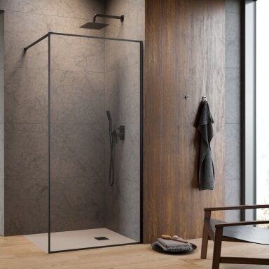 Открытая душевая кабина Radaway Modo F Brushed GunMetal II Открытая душевая кабина Radaway Modo F Brushed GunMetal II