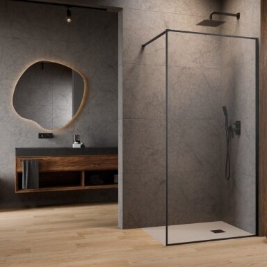 Открытая душевая кабина Radaway Modo F Brushed GunMetal II Открытая душевая кабина Radaway Modo F Brushed GunMetal II