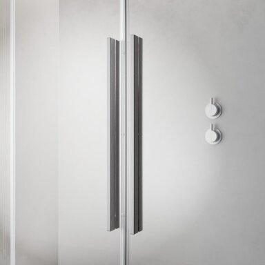 Dušo sienėlė su stomdamomis durimis Radaway Furo Brushed Nickel Walk-in Dušo sienėlė su stomdamomis durimis Radaway Furo Brushed Nickel Walk-in