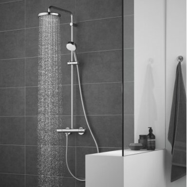 Dušo sistema su termostatu Grohe Tempesta Cosmopolitan System 210 Dušo sistema su termostatu Grohe Tempesta Cosmopolitan System 210