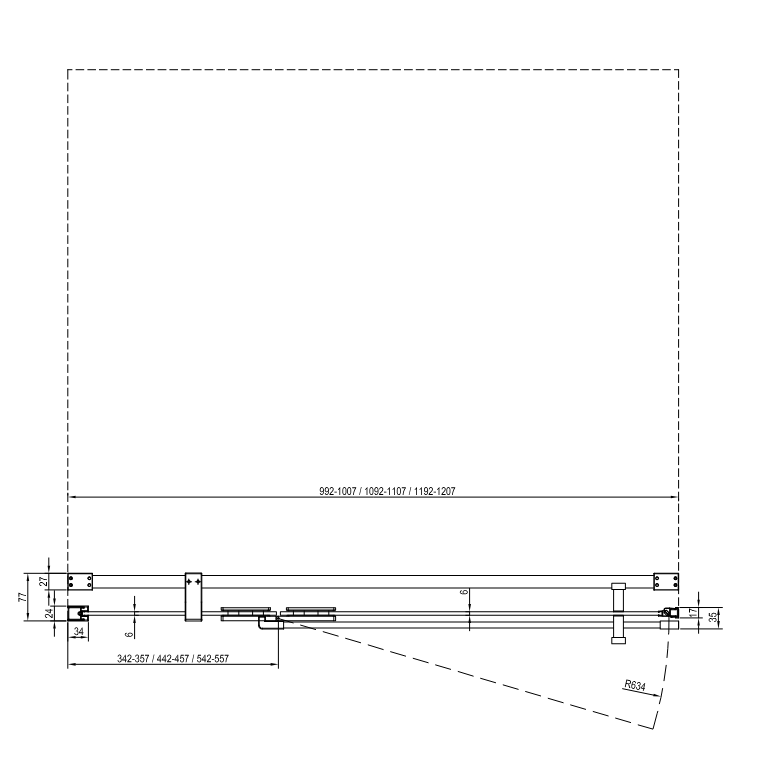 Душевые двери Ravak Pivot COSD2 5 Душевые двери Ravak Pivot COSD2 5