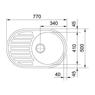 Мойка из фрагранита Franke ROG 611