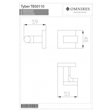 Крючок OMNIRES TYBER