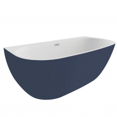 Отдельностоящая ванна Polimat RISA 160x80, navy blue