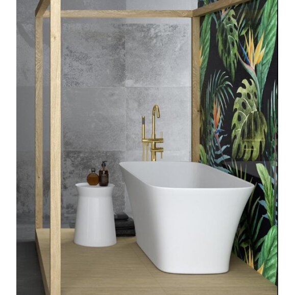Maišytuvas voniai montuojamas į grindis Besco Illusion, aukso spalvos 2