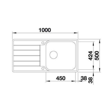 Мойка из нержавеющей стали Blanco CLASSIMO XL 6 S-IF