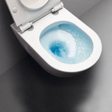 Pakabinamas bebriaunis unitazas PURA GSI Swirlflush® COMPACT su Soft Close plonu dangčiu Pakabinamas bebriaunis unitazas PURA GSI Swirlflush® COMPACT su Soft Close plonu dangčiu