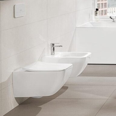 Подвесной унитаз Villeroy & Boch Venticello DirectFlush с Soft Close крышкой Подвесной унитаз Villeroy & Boch Venticello DirectFlush с Soft Close крышкой