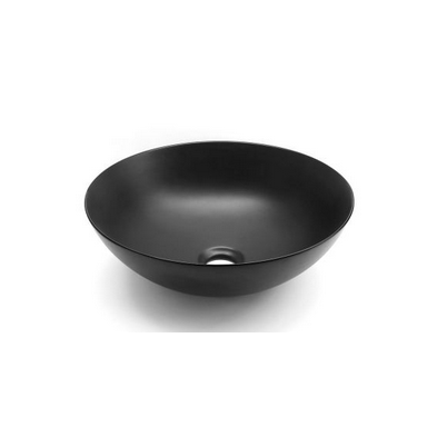Pastatomas praustuvas New LYS 40 Bathco, juodas matinis
