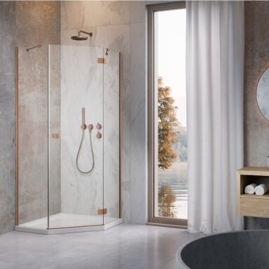 Душевая кабина Radaway Essenza Brushed Copper PTJ Душевая кабина Radaway Essenza Brushed Copper PTJ