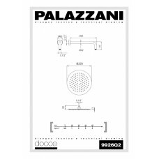 Встраиваемая душевая система Palazzani Idrotech
