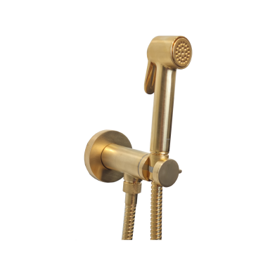 Progresyvinis bidė maišytuvas su dušeliu šlifuoto aukso spalvos Bossini E37 - PALOMA-BRASS PROGRESSIVE M (metalinė galvutė) Progresyvinis bidė maišytuvas su dušeliu šlifuoto aukso spalvos Bossini E37 - PALOMA-BRASS PROGRESSIVE M (metalinė galvutė)