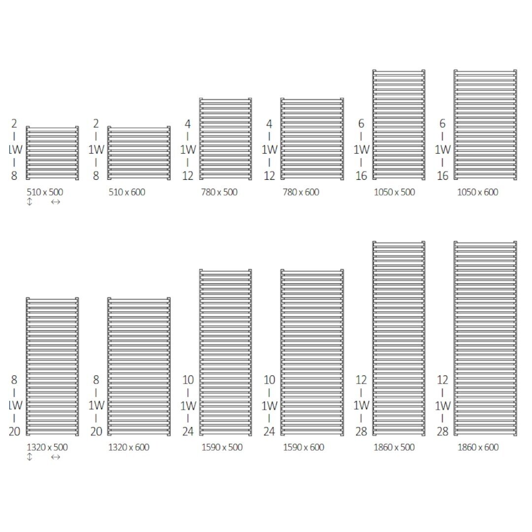 Полотенцесушитель Terma City 5 Полотенцесушитель Terma City 5