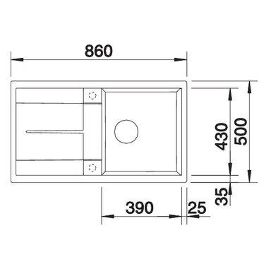 Silgranit PuraDur мойка Blanco Metra 5 S