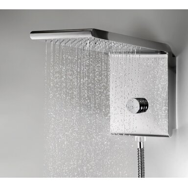 Стационарный душ с ручным душиком и интегрированным дивертером Bossini Syncro-Rain Renovation Set Стационарный душ с ручным душиком и интегрированным дивертером Bossini Syncro-Rain Renovation Set