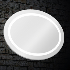 Зеркало Blu LEON OVAL с LED подсветкой 850x650