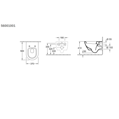 Villeroy&boch Subway 2.0 подвесной унитаз с Soft-Close сиденьем Villeroy & Boch Villeroy&boch Subway 2.0 подвесной унитаз с Soft-Close сиденьем Villeroy & Boch