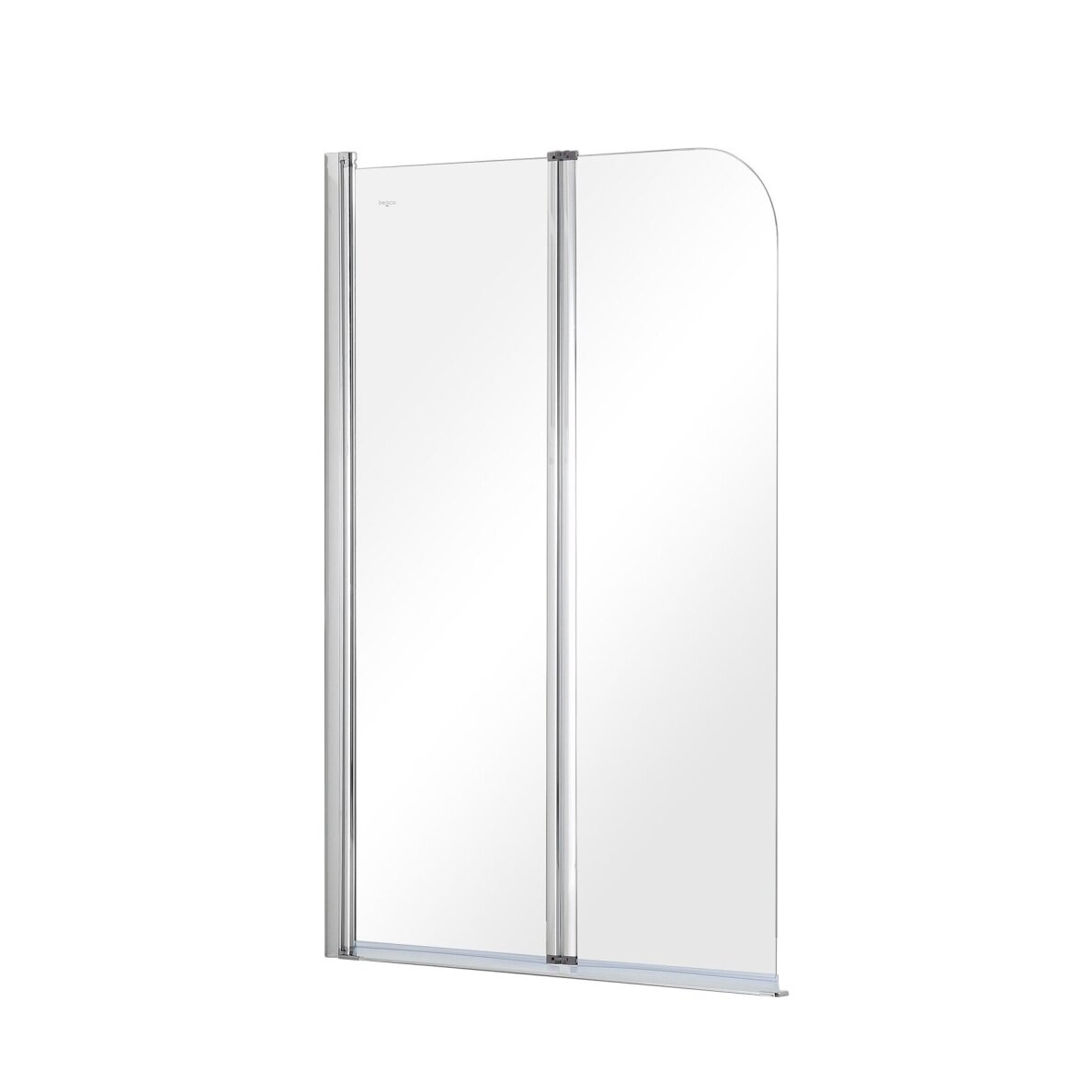 Стеклянная шторка для ванны Besco Prime II 90×140, хром Стеклянная шторка для ванны Besco Prime II 90×140, хром