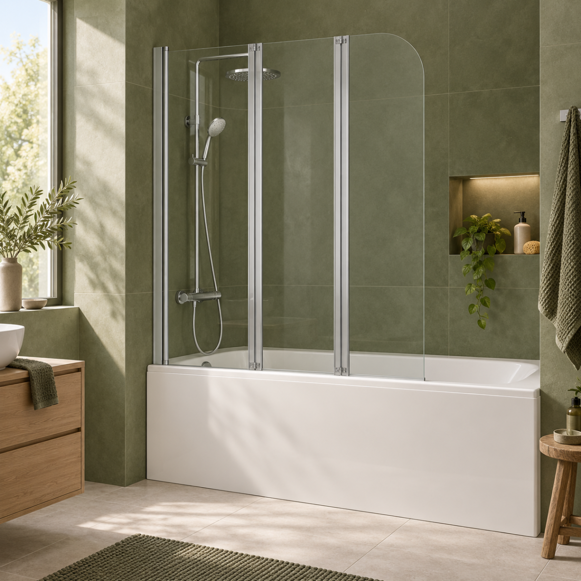 Стенка для ванны Besco Prime III 120x140 1 Стенка для ванны Besco Prime III 120x140 1