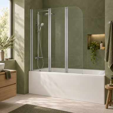 Стенка для ванны Besco Prime III 120x140