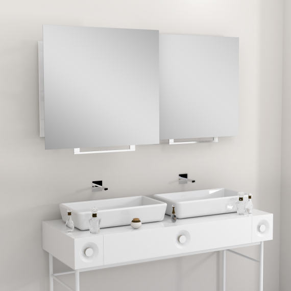 Выдвижное зеркало для ванной комнаты Luk Miior 1